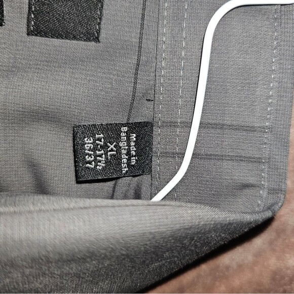 NWT CK Mens Dress Shirt Slim Fit XL 17-17 1/2 36-37 - Picture 3 of 11